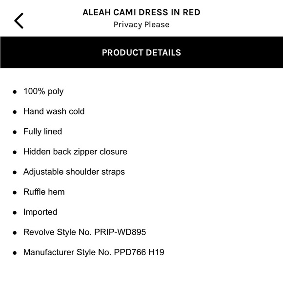 ✨WORN ONCE✨ Aleah Cami Dress - Picture 4 of 12